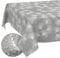 Stoff Tischdecke Tischwäsche Textil Tischtuch Baumwolle Polyester Gewebe abwaschbar pflegeleicht, in rund oval eckig Pusteblume 160x120cm Schnittkante