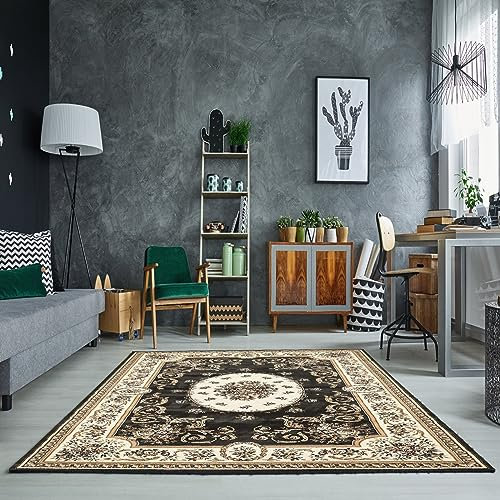 CUIMEI Küchenteppich 100 x 280 cm rutschfest Wasserdicht Waschbar Supersoft kurzflor Teppich Mit Ölfest Und Wasserdicht Für Terrasse Balkon Garten, Grau B