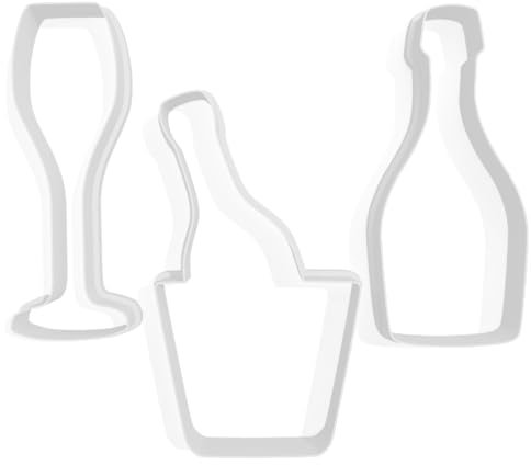 Champagne Cookie Cutter Pack