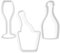 Champagne Cookie Cutter Pack