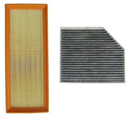 Toiumops Filtro Abitacolo per Audi A4 B8 A4 Avant 2007-2015, Filtro abitacolo Filtro Aria 8K0133843E/8K0819439