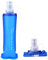 Gourde Souple Sans BPA,Soft Flask,Pliable Flasque,Bouteille D'eau Souple,Bouteille D'eau Pliable,Flasque Running,Poche Hydratation,Bouteille D'eau en TPU Souple pour Running,Vélo,Randonnée,250ML