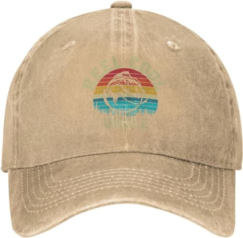 ATOurDealss Reel Cool Uncle Cap Men Dad Hat Cool Caps, natur, One size