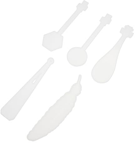 VILLFUL 5stücke Teiliges Epoxidharz Lesezeichen-form Bastel Retro-designs Für Kreative Handarbeiten Schmuck Und