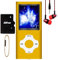 Hotechs MP3-Player/MP4-Player, MP3-Player mit 32 GB Speicherkarte, schlankes Design, digitales LCD-Display, 4,6 cm (1,8 Zoll) Display, FM-Radio (Orange)