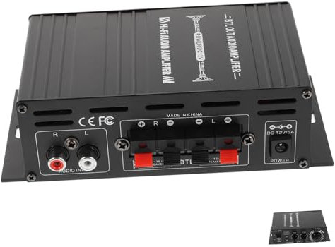 Ciieeo Mini Amplificatore Di Potenza Amplificatore Audio Amplificatore Vocale Amplificatore Per Cuffie Amplificatore Da Tavolo Ricevitore Audio Domestico Amplificatore Domestico