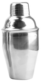 YETGFBH Cocktail Shaker,Shaker Cocktail Party Bar Werkzeuge 250/350/550/750ml Boston Cocktail Wein Mixer Edelstahl Cocktail Shaker 1PC Professional(350ML)