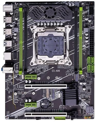 XYYZXKL schede Madri Fit for X99 LGA 2011-3 E5 A99 Supporta 4 canali Xeon E5 Gamma Completa di CPU DDR4 Memoria RAM Server USB3.0 ATX