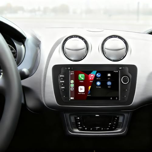 Autoradio für Seat Ibiza 2009-2013 Stereo Wireless CarPlay/Android Auto Bluetooth RDS