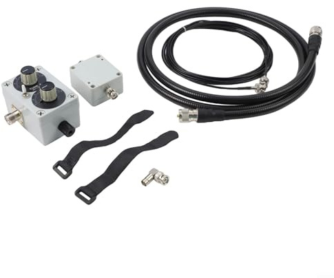 HanOaki 20W QRP Loop Antenna for HF Transceivers, Frequency Range 5-30MHz 76-108MHz 110-150MHz 400-450MHz, Compatible with ICOM-705 High Frequency Radio