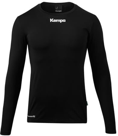 Kempa Attitude Langarmshirt – Kompressionsshirt & Funktionsshirt Langarm, enganliegend, Flache Nähte, ideal für Training & Fitness