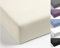MISTRAL HOME Spannbettlaken Perkal Uni Bettlaken Laken Ägyptische Baumwolle 90x190-100x200 / 140-160x200 / 180-200x200 cm, Farbe:Pristine, Größe:180x200cm
