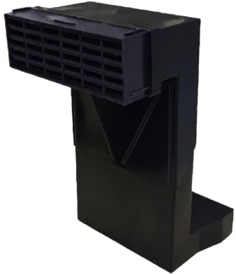 Telescopic Adjustable Underfloor Cavity Wall Vent with Blue/Black Airbrick