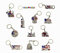 TSY TOOL Lot de 12 porte-clés New York NYC en métal - Collection souvenir - Coffret cadeau comprenant Empire State, Freedom Tower, Statue de la Liberté, drapeau américain, et plus encore, Argenté,