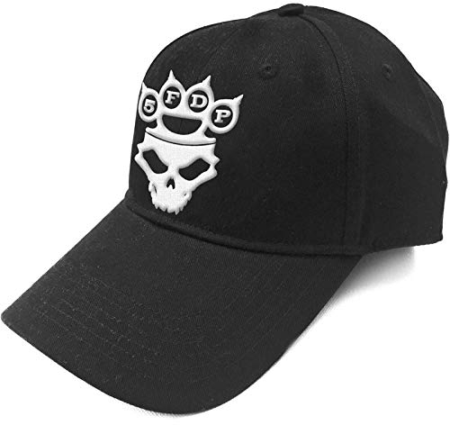 Five Finger Death Punch Baseball Cap Knuckles Band Logo offiziell Schwarz