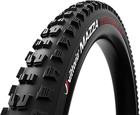 Vittoria Mazza Mountain Bike Tires for Mixed Terrain Conditions - Enduro TNT G2.0 MTB Tire (27.5x2.4), Black
