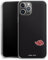 Slim Case extra dünn kompatibel mit Apple iPhone 12 Pro Max Silikon Handyhülle transparent Hülle Akatsuki Naruto Shippuden Offizielles Lizenzprodukt
