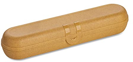 Koziol Etui à couverts Klikk Etui, pochette à couverts, plastique, Nature Wood, 7034702