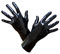 TOYLIE Nahtlose Latexhandschuhe Schwarz – 0,5 mm, Ergonomisch, Made in Germany, S