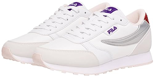 FILA Damen Orbit Wmn Sneaker, White Silver, 38 EU
