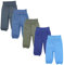 TupTam Pumphose Baby 5er Pack Unisex - Bequeme Baby Hose für Jungen und Mädchen aus Oeko-Tex Baumwolle, Farbe: Junge 2, Größe: 110