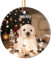 iDIY Déco de Noël avec Prénom et Photo - Boule de Noël Personnalisable, Famille, Couple, Bébé, Enfant, Animal de Compagnie, Cadeau Personnalisé, Acrylique