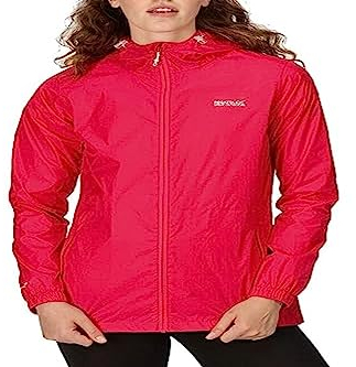 Regatta Damen Jacke Funktionsjacke Outdoorjacke Regenjacke Pack It III, Farbe:Pink, Artikel:-D4D pink Potion, Größe:42