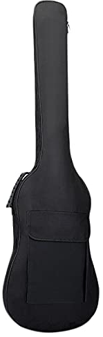 Piarktoy Borsa per chitarra elettrica, zaino imbottito, 5 mm, impermeabile, con imbottitura