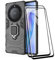 TEYYOS Funda + [2 Piezas] Protector de Pantalla para Honor Magic5 Lite 5G/Magic 5 Lite, TPU/PC Antigolpes Armor Protección Carcasa [360° Soporte] con 9H Dureza Vidrio Templado Protector, Negro