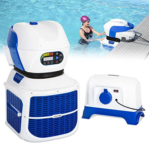 KIDDEX Machine de Surf pour Piscine Simulateur de Vagues Machine de Natation constante Machine de Natation pour Piscine sans Fin Contre-Courant Formation à Point Fixe Poussoir d'eau Machine à Vagues