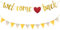 volumoon Welcome Back Girlande, Willkommen Zurück Banner mit Dreieck Flagge, Glitzerbanner Dekoration Golden, Schule Saison Banner, Welcome Back Deko für Schule Familie Aktivitäten Fotorequisiten