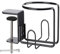 LOVIVER 2 in 1 Desk Cup Holder Water Bottle Holder Easy Installation Horizontal or Vertical Mount Home Desk Accessories Drink Storage