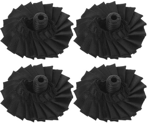 GALPADA 4 Set di Copri Punte per Ombrello Tappi Terminali per Ombrello in Plastica per La Sostituzione in Stile Misto