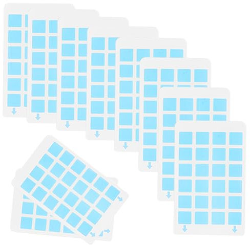 Domigard 10 Pcs klebrige Pad Fliegende Insektenfalle,Fliegenfalle für Innenräume Nachfüll-Klebekarten für Fruchtfliegen Moskitos, Stechmücken,Motten