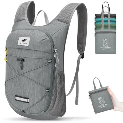 SKYSPER Rucksack Damen 10L Tagesrucksack Ultraleicht Daypack Wanderrucksack für Wandern Reisen Städtetrips