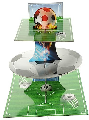 UPKOCH Football Cake Stand Tall Cake Stand Decorative Dessert Holder Cake Accessories Cupcake Display Stand Cupcake Stand Cupcake Display Rack Desktop Cake Stand Decorative Cake Stand