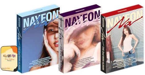 Nayeon (TWICE) Album - NA Random ver.+Pre Order Benefits+BolsVos Exclusive K-POP Giveaways Package