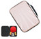 EasyByMall Sac pour raquette de tennis de table, rose, taille M, fermeture éclair, peut contenir 2 raquettes ou 1 raquette + 2 balles
