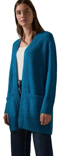 Cecil Damen Langer Bouclé Cardigan