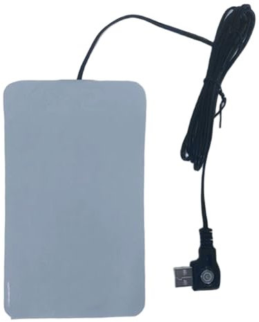 BUMMPI Tappetino Riscaldante USB con 3 Livelli Calore Tappetino Riscaldante in Silicone Tappetino Riscaldante per Animali Domestici 5V Tappetino Riscaldante Elettrico per Impiegato