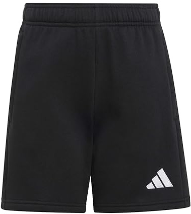 adidas Unisex Kinder Entrada26 Sweat Kids Shorts, Black/White, 13-14 Years
