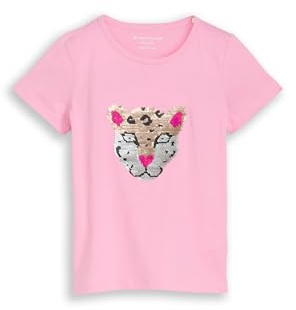 Kinder T-Shirt mit Pailletten-Muster
