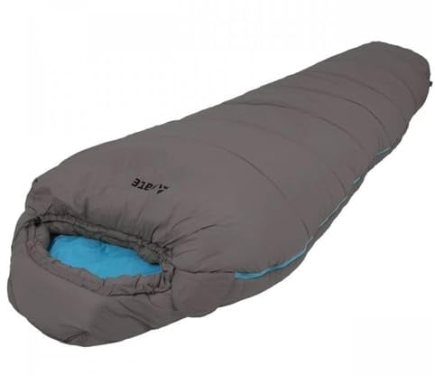 Yate Mons XXL 4 Jahreszeiten Schlafsack für Erwachsene bis Minus 24 °C 7 Kammer Hohlfaser leicht wasserabweisend 230x80 cm Winterschlafsack Partnerschlafsack Mumienschlafsack