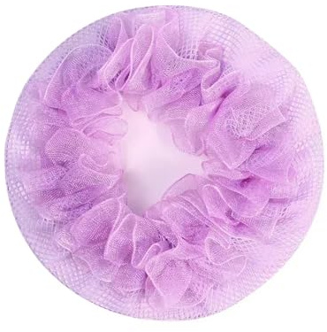 Haarnetz Dutt Damen-Ballett-Haarnetz, elastisch, verstellbar, Webart, verstellbar, Kordelzug, Stil, Stirnbänder, modische Kopfbedeckungen, Zubehör(Purple 1pcs)