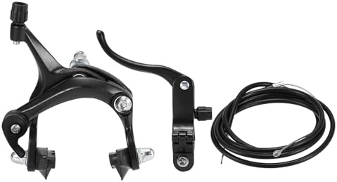 Vorderer Und Hinterer Seitenzugbremssatz For Rennrad-MTB Und Cruiser-Fahrrad | Einfache Installation for die tägliche Reparatur und den Austausch von Fahrrädern(BlackRearbrake1set)