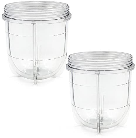 Anbige Replacement Parts Cups,Compatible with original Magic Bullet Blender Juicer 250W MB1001 (2 short cups)