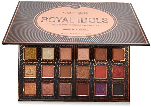 Catrice Royal Party Royal Idols 30 Colour Eyeshadow Palette Bronze ; Coral, braun (26,4g)