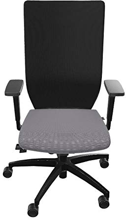 Dauphin Stilo Bürodrehstuhl Mesh Style (Grau, ohne Nackenstütze)