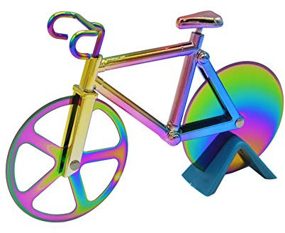 Lidylinashop Pizza cutters Pizza cutter Pizza wheel cutter bike shaped pizza cutter Wheel pizza cutter bike pizza cutter Cycle pizza cutter bicycle pizza cutter color