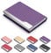 FACATH Porte-cartes de visite pour femme, porte-cartes en métal, porte-carte fin, porte-cartes de visite pour homme et femme avec fermeture magnétique - Violet